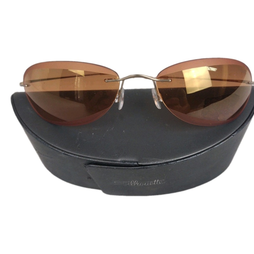 Silhouette Titan Minimal Art TMA M8067 Sunglasses 125 V6103 Sunglasses Rose